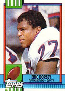 #58 Eric Dorsey - New York Giants - 1990 Topps Football