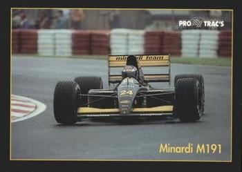 #58 Minardi M191 - Minardi - 1991 ProTrac's Formula One Racing