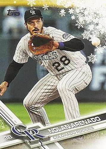 #HMW58 Nolan Arenado - Colorado Rockies - 2017 Topps Holiday Baseball