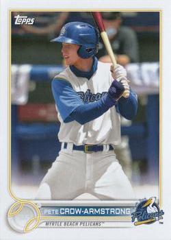 #PD-58 Pete Crow-Armstrong - Myrtle Beach Pelicans - 2022 Topps Pro Debut Baseball