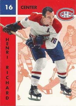 #58 Henri Richard - Montreal Canadiens - 1995-96 Parkhurst 1966-67 Hockey