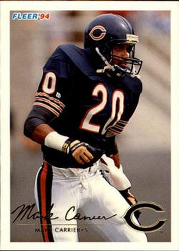 #58 Mark Carrier - Chicago Bears - 1994 Fleer Football