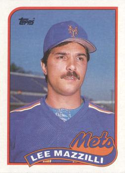 #58 Lee Mazzilli - New York Mets - 1989 Topps Baseball
