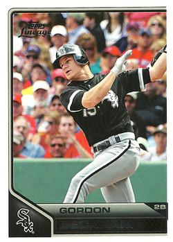 #58 Gordon Beckham - Chicago White Sox - 2011 Topps Lineage Baseball