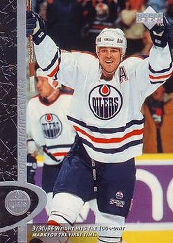 #58 Doug Weight - Edmonton Oilers - 1996-97 Upper Deck Hockey