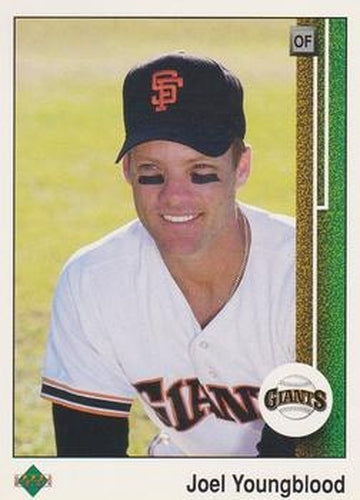 #458 Joel Youngblood - San Francisco Giants - 1989 Upper Deck Baseball