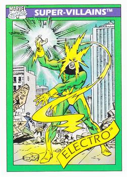 #58 Electro - 1990 Impel Marvel Universe