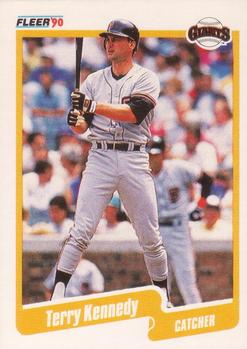 #58 Terry Kennedy - San Francisco Giants - 1990 Fleer USA Baseball