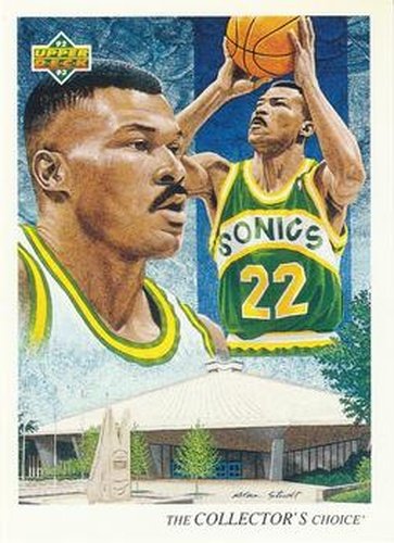 #58 Ricky Pierce - Seattle SuperSonics - 1992-93 Upper Deck Basketball