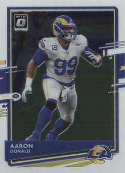 #58 Aaron Donald - Los Angeles Rams - 2020 Donruss Optic Football