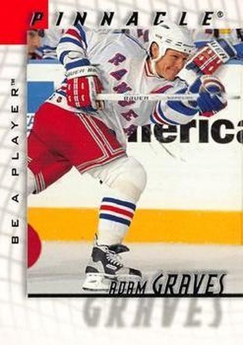 #58 Adam Graves - New York Rangers - 1997-98 Pinnacle Be a Player Hockey