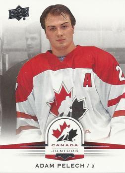 #58 Adam Pelech - Canada - 2014-15 Upper Deck Team Canada Juniors Hockey