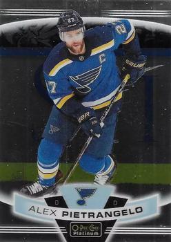 #58 Alex Pietrangelo - St. Louis Blues - 2019-20 O-Pee-Chee Platinum Hockey