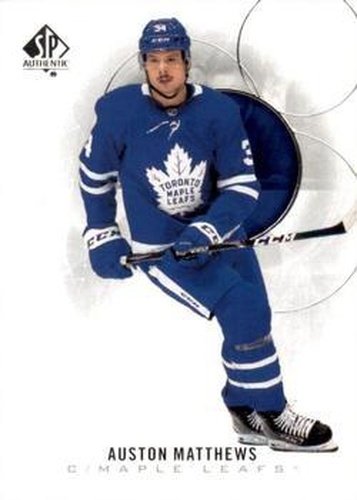 #58 Auston Matthews - Toronto Maple Leafs - 2020-21 SP Authentic Hockey