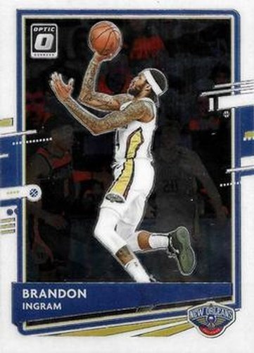 #58 Brandon Ingram - New Orleans Pelicans - 2020-21 Donruss Optic Basketball