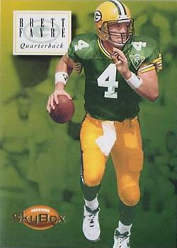 #58 Brett Favre - Green Bay Packers - 1994 SkyBox Premium Football