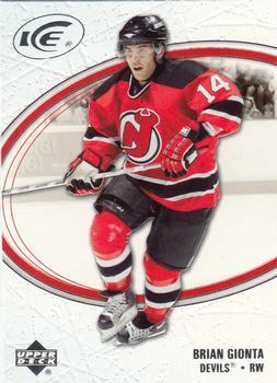 #58 Brian Gionta - New Jersey Devils - 2005-06 Upper Deck Ice Hockey