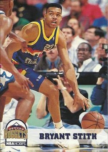 #58 Bryant Stith - Denver Nuggets - 1993-94 Hoops Basketball