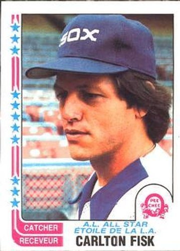 #58 Carlton Fisk - Chicago White Sox - 1982 O-Pee-Chee Baseball