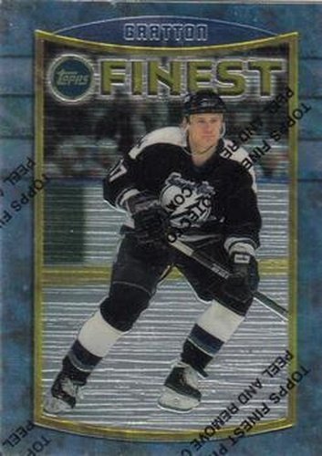 #58 Chris Gratton - Tampa Bay Lightning - 1994-95 Finest Hockey