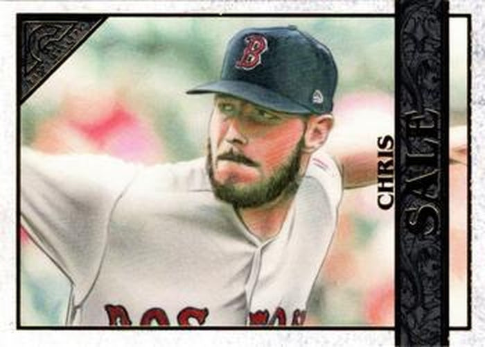 #58 Chris Sale - Boston Red Sox - 2020 Topps Gallery Baseball