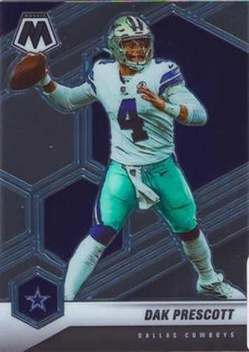 #58 Dak Prescott - Dallas Cowboys - 2021 Panini Mosaic Football