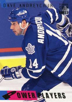 #58 Dave Andreychuk - Toronto Maple Leafs - 1994-95 Stadium Club Hockey