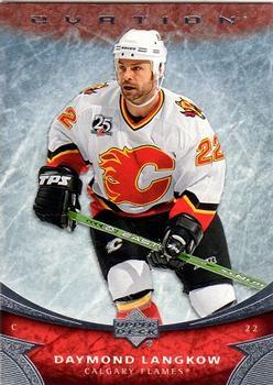 #58 Daymond Langkow - Calgary Flames - 2006-07 Upper Deck Ovation Hockey