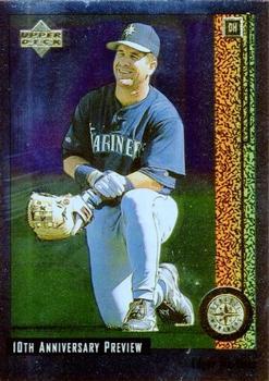 #58 Edgar Martinez - Seattle Mariners - 1998 Upper Deck - 10th Anniversary Preview Baseball