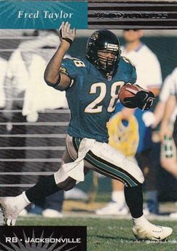 #58 Fred Taylor - Jacksonville Jaguars - 1999 Donruss Football