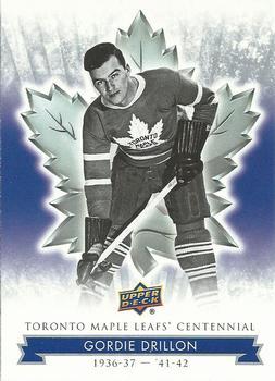 #58 Gordie Drillon - Toronto Maple Leafs - 2017 Upper Deck Toronto Maple Leafs Centennial Hockey