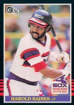 #58 Harold Baines - Chicago White Sox - 1985 Donruss Baseball