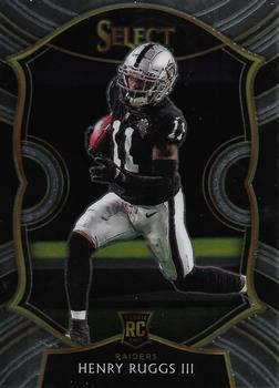 #58 Henry Ruggs III - Las Vegas Raiders - 2020 Panini Select Football