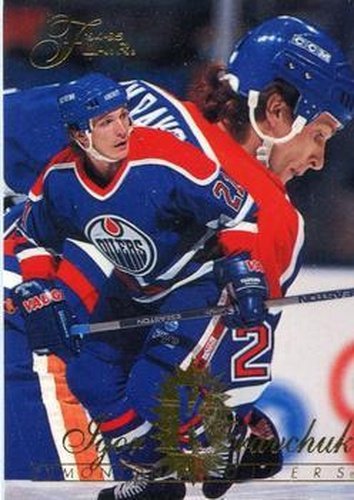 #58 Igor Kravchuk - Edmonton Oilers - 1994-95 Flair Hockey