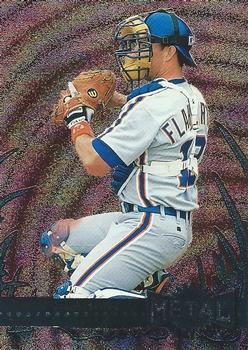 #58 John Flaherty - Detroit Tigers - 1996 Metal Universe Baseball