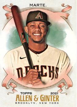 #58 Ketel Marte - Arizona Diamondbacks - 2021 Topps Allen & Ginter Baseball