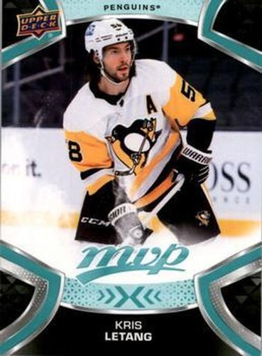 #58 Kris Letang - Pittsburgh Penguins - 2021-22 Upper Deck MVP Hockey