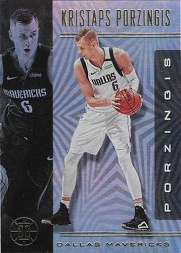#58 Kristaps Porzingis - Dallas Mavericks - 2019-20 Panini Illusions Basketball