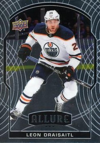 #58 Leon Draisaitl - Edmonton Oilers - 2020-21 Upper Deck Allure Hockey
