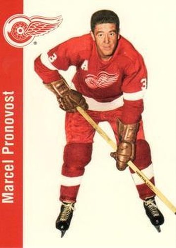 #58 Marcel Pronovost - Detroit Red Wings - 1994 Parkhurst Missing Link 1956-57 Hockey