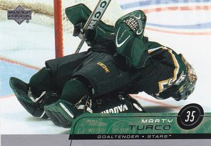#58 Marty Turco - Dallas Stars - 2002-03 Upper Deck Hockey