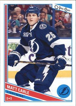#58 Matt Carle - Tampa Bay Lightning - 2013-14 O-Pee-Chee Hockey