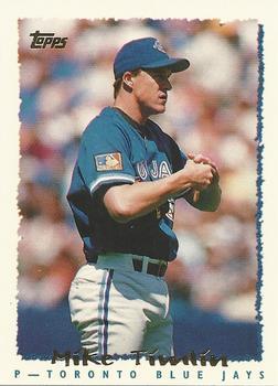 #58 Mike Timlin - Toronto Blue Jays - 1995 Topps Baseball