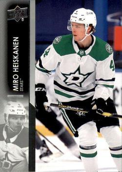 #58 Miro Heiskanen - Dallas Stars - 2021-22 Upper Deck Hockey