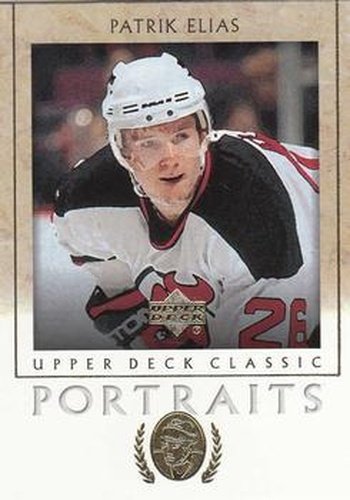 #58 Patrik Elias - New Jersey Devils - 2002-03 Upper Deck Classic Portraits Hockey