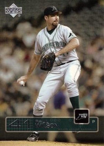 #58 Paul Wilson - Tampa Bay Devil Rays - 2003 Upper Deck Baseball