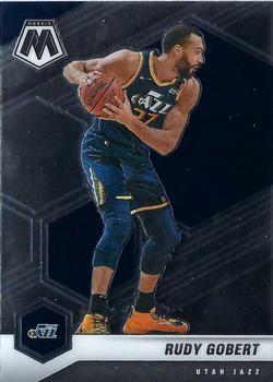 #58 Rudy Gobert - Utah Jazz - 2020-21 Panini Mosaic Basketball