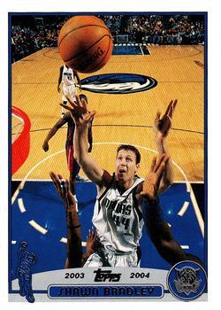 #58 Shawn Bradley - Dallas Mavericks - 2003-04 Topps Basketball