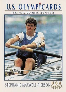 #58 Stephanie Maxwell-Pierson - USA - 1992 Impel U.S. Olympic Hopefuls