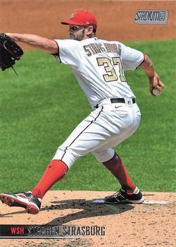 #58 Stephen Strasburg - Washington Nationals - 2021 Stadium Club Baseball